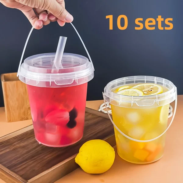 10pcs Large Plastic Cups